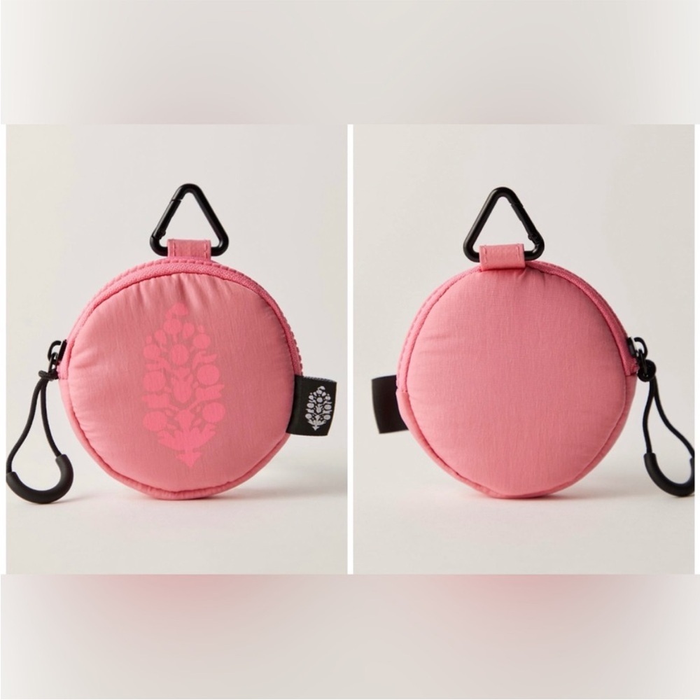 FP Movement by Free People Essentials Only Pouch in Hibiscus Pink One Size NWT